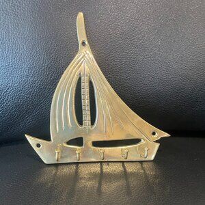 Vintage Brass Key Holder